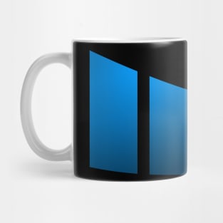 Symbolic Blue Line Mug